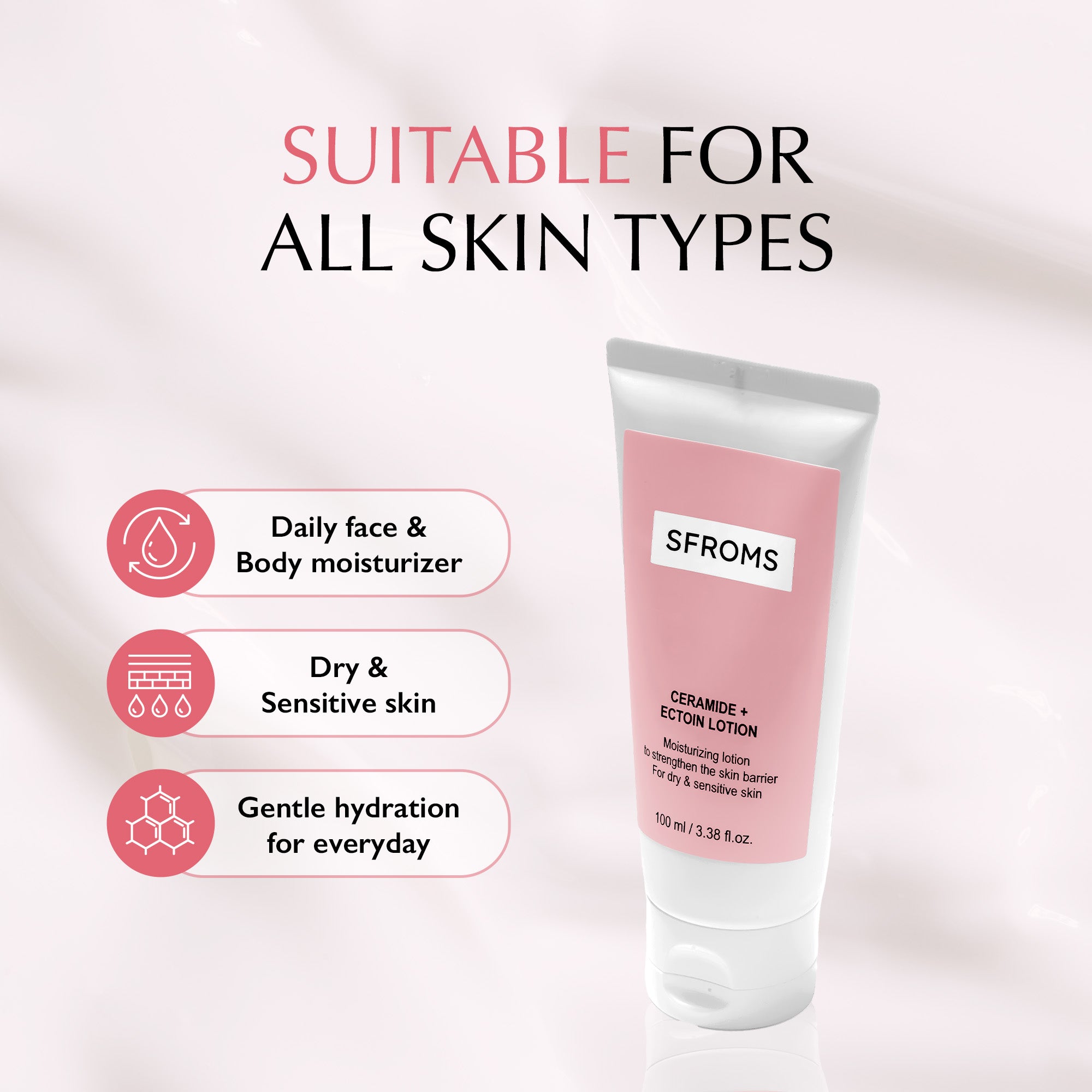 ceramide ectoin moisturizing lotion