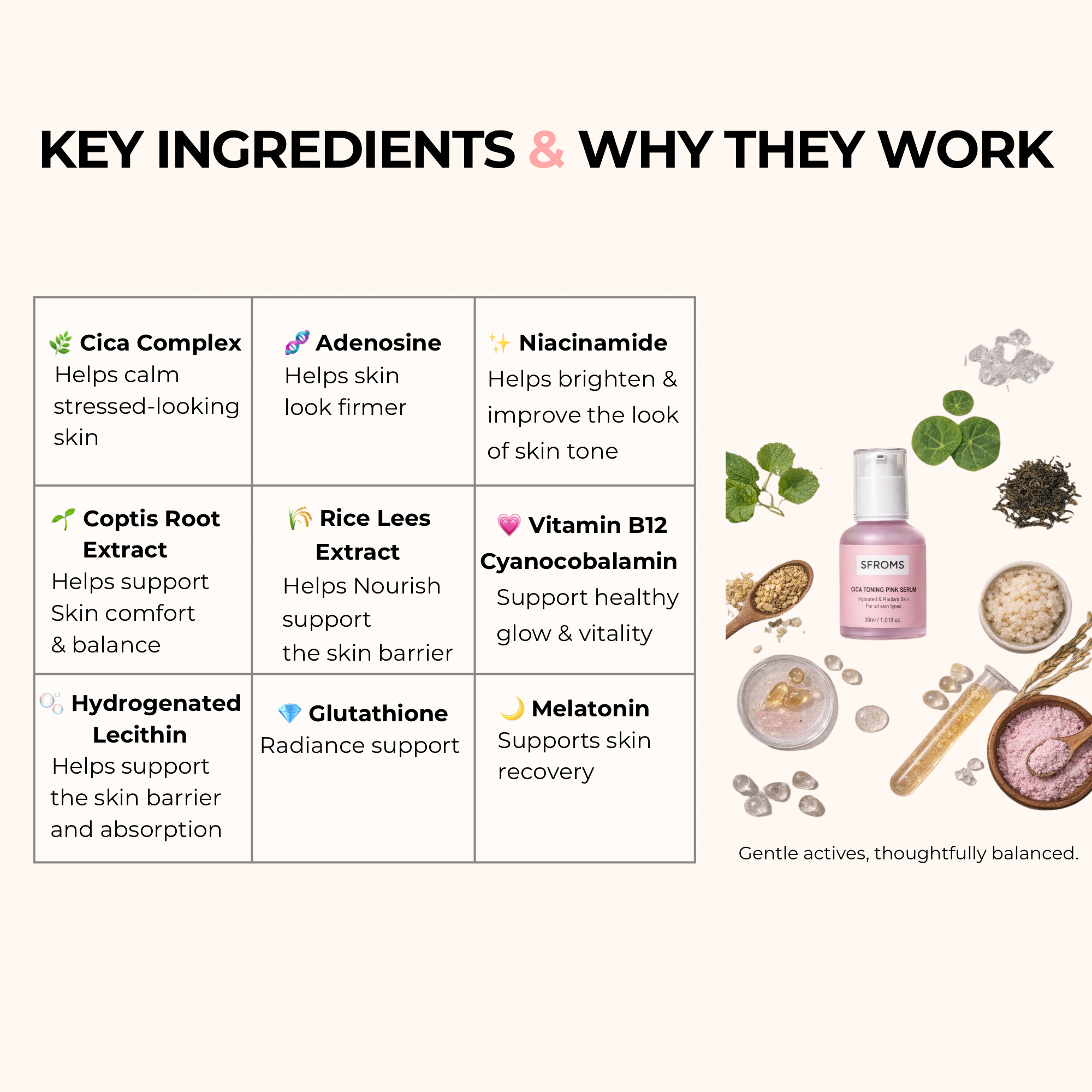 Cica Toning Pink Serum